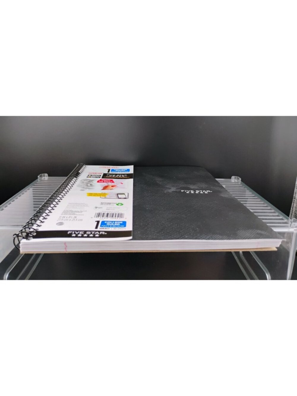 Five Star College Ruled 1 Subject Notebook 80 Sheets 11x8.5" Durable - Picture 6 of 8
